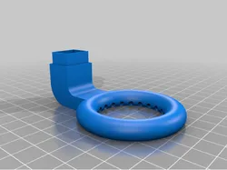 Improved Anet A8 Center Nozzle Fan Duct