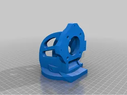 InMoov Stronger Shoulder Frame as one piece