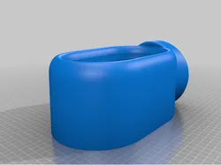 Near-supportless Bladless Fan