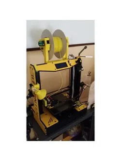 Prusa i4 Bobina (filament) Holder with buzzer