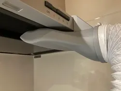 Ventilation fan exhaust nozzle for Φ100 duct hose, ideal for Japanese system kitchens - Free 3D Print Model
