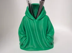 Cozy Hoodie Pen Pot - Free 3D Print Model
