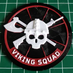 Custom logo viking squad