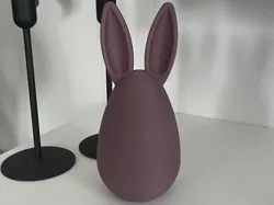 Easter Egg with Ears - Free 3D Print Model