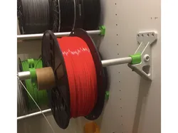 Foldable wall mount for 16mm pipe