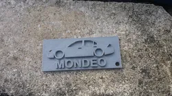 Ford Mondeo mk3 keyring key chain
