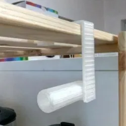 IKEA Wooden shelf paper towel holder