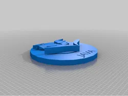 llavero logo 3D JAVA