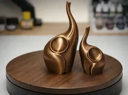 Mum & Baby Elephant Set  - Free 3D Print Model