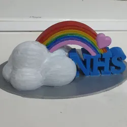 NHS rainbow