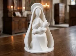 OUR LADY OF TEARS - Free 3D Print Model