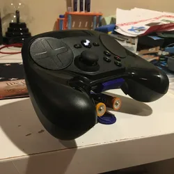 Valve Steam controller stand w/ battery holders