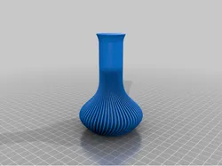 Vase with twist.