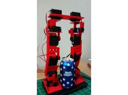 12 DOF Humanoid walking legs Bi-Ped
