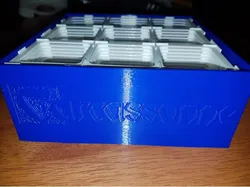 Box for Carcassonne tiles