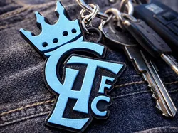Charlotte FC Crown Logo Keychain - Free 3D Print Model