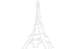 Eiffel Tower (Laser Cut)