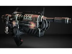 Gears of War 3 hammerburst with removable mag!