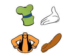 Goofie Cookie Cutter Set