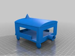 Modeled car