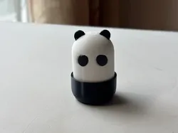 Panda Fidget Clicker - Free 3D Print Model