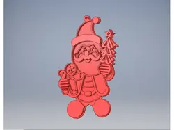 Santa & Gingerbread Man