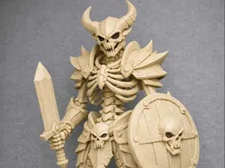 warrior friend - Free 3D Print Model