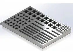 CNC3040 Milling Tooling Tray