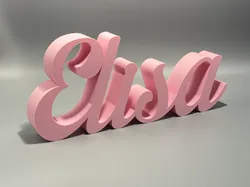 Elisa name - Free 3D Print Model