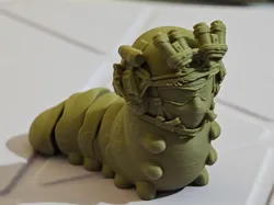 Flexi Worm - Free 3D Print Model