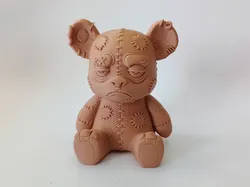 Grummelbaer "Stitch Bruiser" mit Patchwork Look - Free 3D Print Model