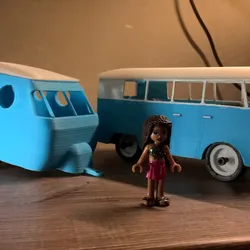 Lego friends VW caravan trailer