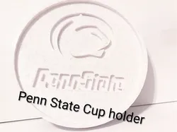 Penn State coaster - Free 3D Print Model