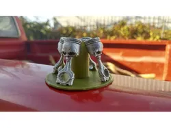 Skull Piston Holder