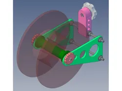 Spool Holder for Trinus3D Enclosure