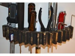 Steampunk tools organiser