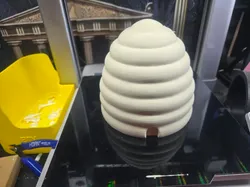 The Beehive Master Mason Emblem - Free 3D Print Model