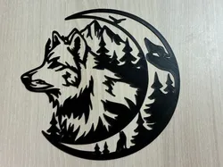 Wolf decoration - Free 3D Print Model