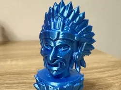 Aztec warrior statue - Free 3D Print Model