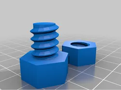 Basic nut and bolt