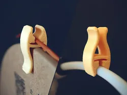 Filament Clip (Stored on the PTFE Tube) - Free 3D Print Model