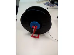 Filament spool holder with bearings
