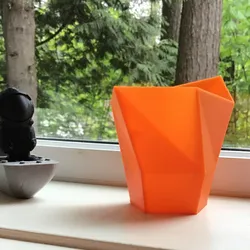 Flame - A Low Poly Vase
