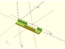 Halterung fuer Fleks 3D im Flashforge Dreamer