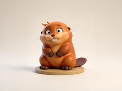 Meibao Beaver - Beaver Transformation Project Merchandise Collectible Figure - Children's Coloring Toy - Free 3D Print Model