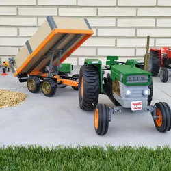 OpenRC Tractor dumper trailer