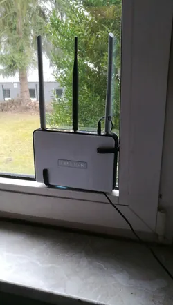Router mount for window