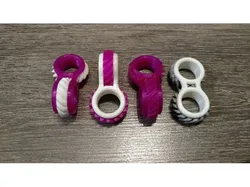 Small Helical Gear Fidget Toy