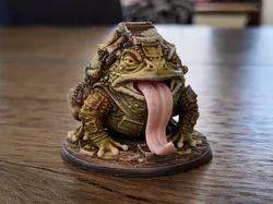 Toad Archivist – Forbidden Library Monster - Free 3D Print Model