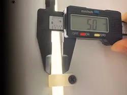 5mm light strip screw fixing clip - Free 3D Print Model